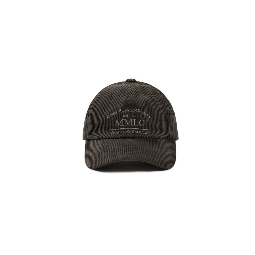 ALAND - MMLG - Corduroy Ball Cap Brown - Topi Cokelat