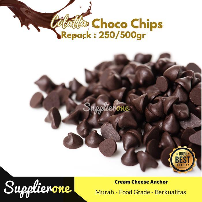 Colatta Choco Chips / Choco Chips Cokelat Colatta / Choco Chips Repack - Kemasan 250gr