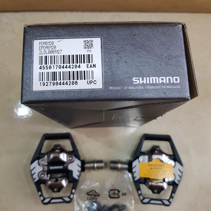 Shimano XT M8120 Pedal Sepeda MTB Clipless