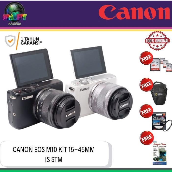 Canon Eos M10 Kit 15-45Mm Stm Terbaru 