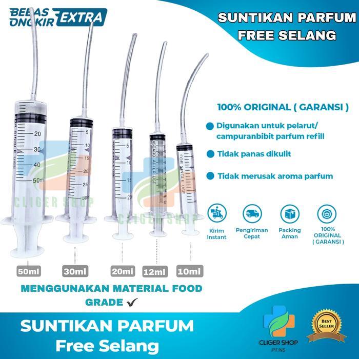 Suntikan Parfum / Suntikan Isi Ulang Parfum / Suntikan Tinta Free Selang