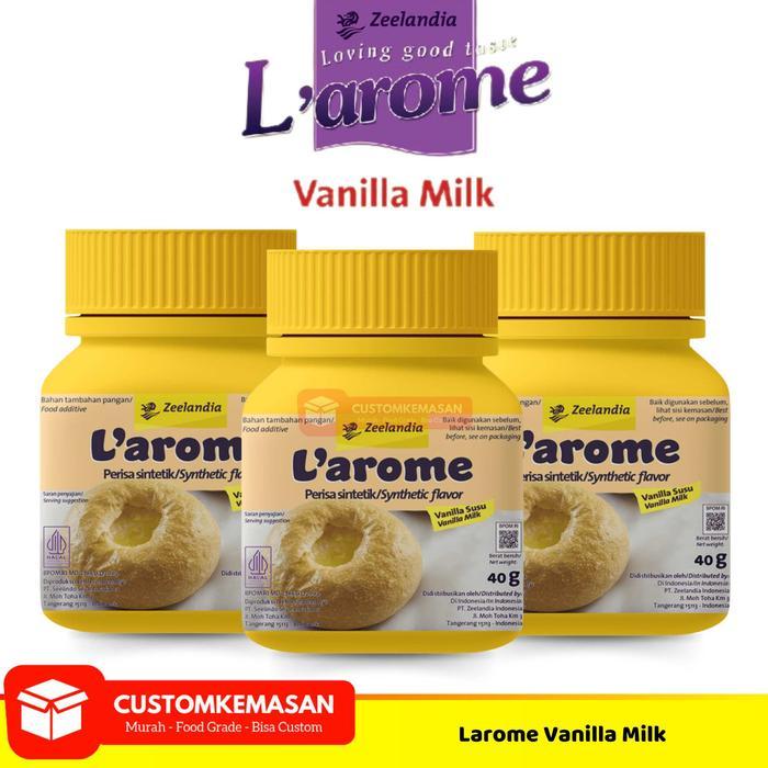 Larome Vanila Susu 40G / Larome Vanila / Larome Vanila Susu / Larome / Vanilla Susu Larome / Larome