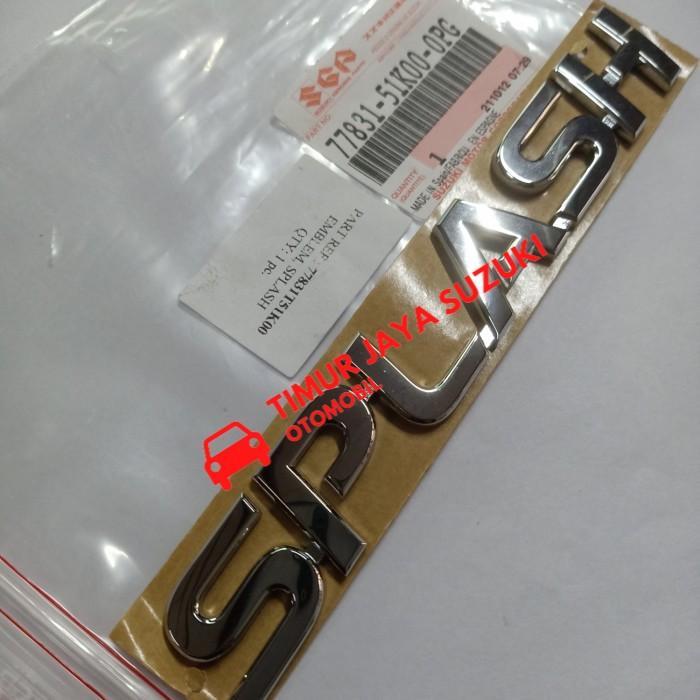 Emblem splash asli SGP Sparepart Suzuki