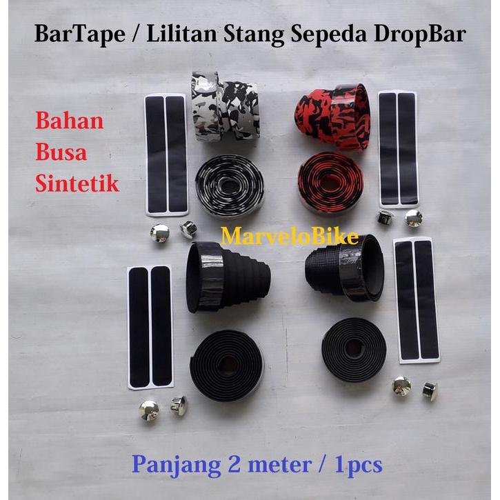 Wake Bike - Bar Tape Lilitan Stang Sepeda Balap Fixie Roadbike Carbon