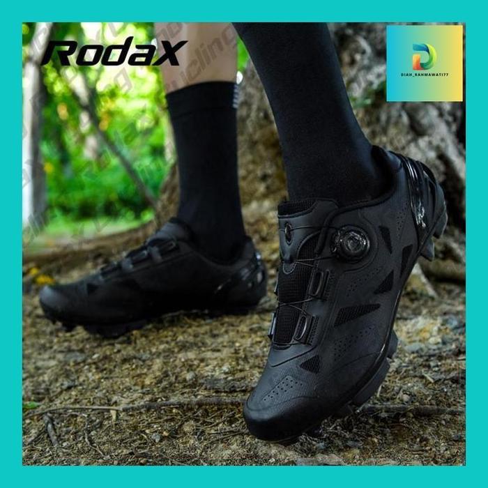 Diah_** Rodax Trabaz Ii Cleat Mtb Gravel Shoes Sepatu Mtb Proper Spd Cleat Sepatu Gowes Downhill