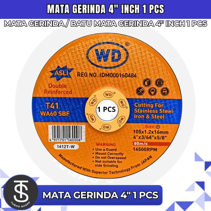 1 PCS MATA GERINDA WD / BATU POTONG MATA GERINDA WD / BATU GERINDA MATA BATU POTONG WD / WD BATU