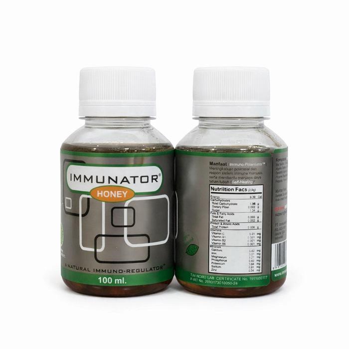 SALE IMMUNATOR HONEY IH MADU IMUNATOR 100ML ORIGINAL MADU MEMELIHARA KESEHATAN TUBUH