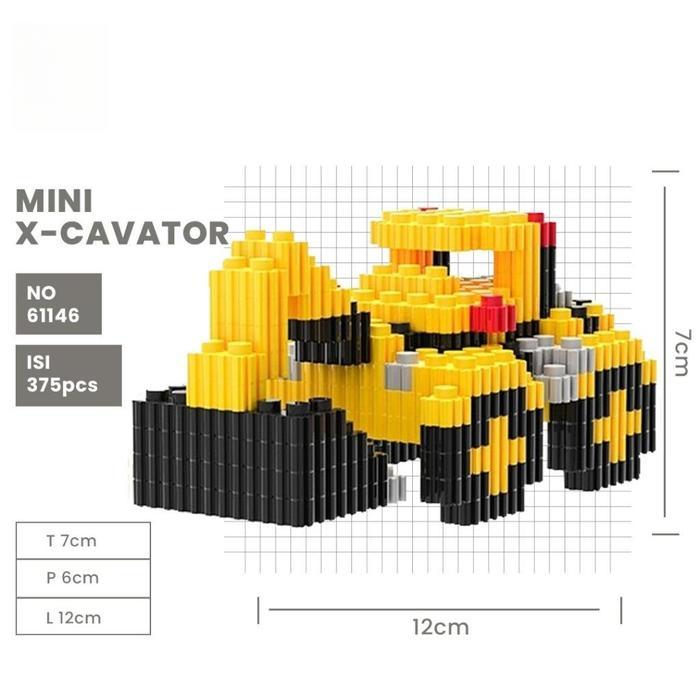SALE Toystown Nano Block Mini Mobil Kontruksi Mainan Membangun, Balok Susun, Puzzle, Koleksi,