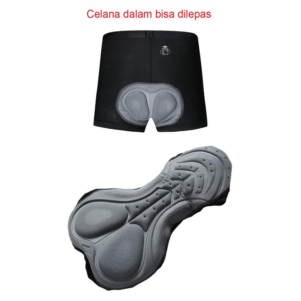 Kualitas Terbaik Celana Sepeda Mtb Santic - Santic Loose Cycling Pant M6C05071B