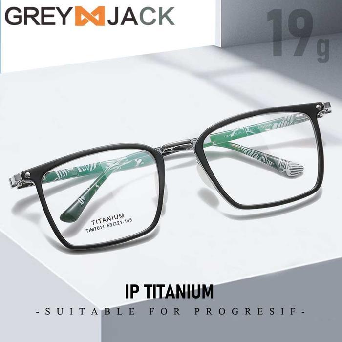 Grey Jack Frame Titanium Kotak Classic Bisa Minus