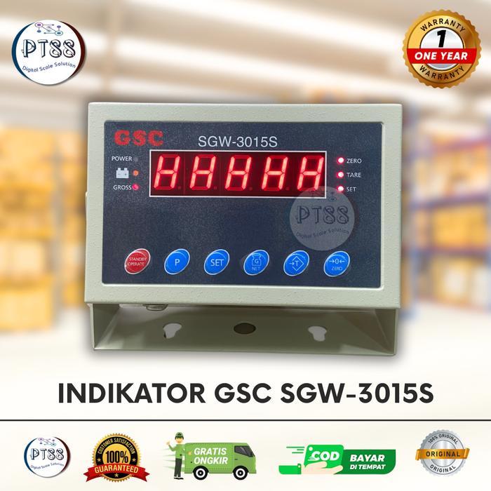 Indicator Timbangan Gsc Sgw-3015S / Indicator Jembatan Timbang 3015S