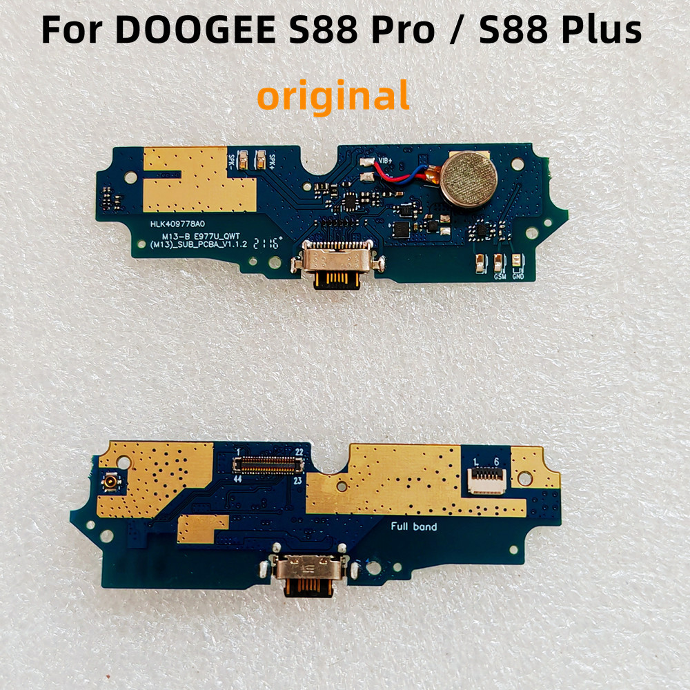 Charging Port Board For DOOGEE S88 Plus USB Board Micphone With VibratorRepair Accessories Parts For