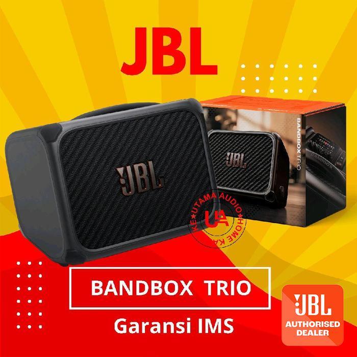 JBL BANDBOX TRIO SPEAKER KARAOKE AI PORTABLE BAND BOX ORIGINAL GARANSI RESMI IMS