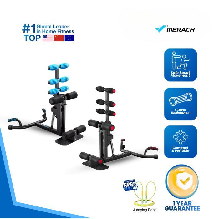 MERACH Deep Squat Machine / Mesin Squat / Latihan Kaki & Pinggul