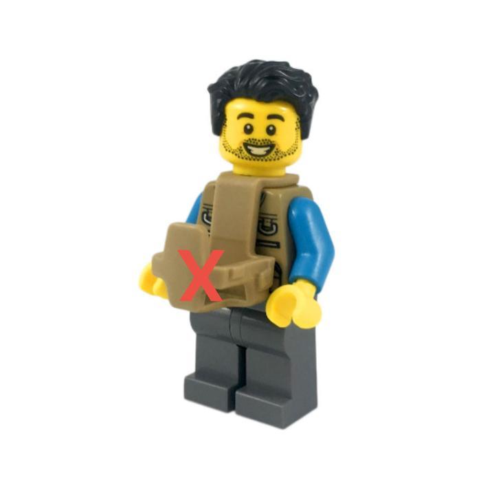 LEGO CTY0919 - Camper, Male Parent (without Baby Carrier) (60202)
