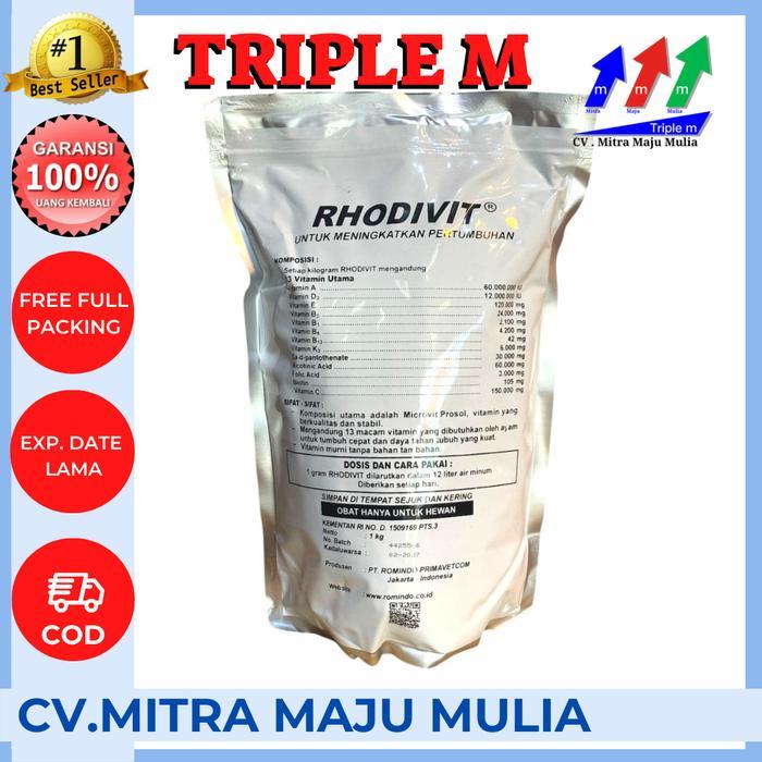 Diskon Rhodivit 100 Gram - Vitamin Ayam Original