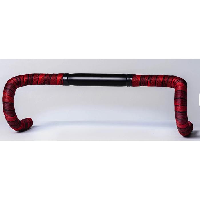BTP POLY WOVEN BAR TAPE - BLACK/RED
