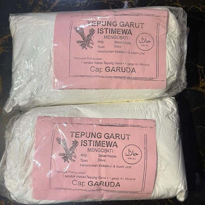 Tepung Pati Garut Istimewa cap Garuda 500gr Untuk Asam Lambung