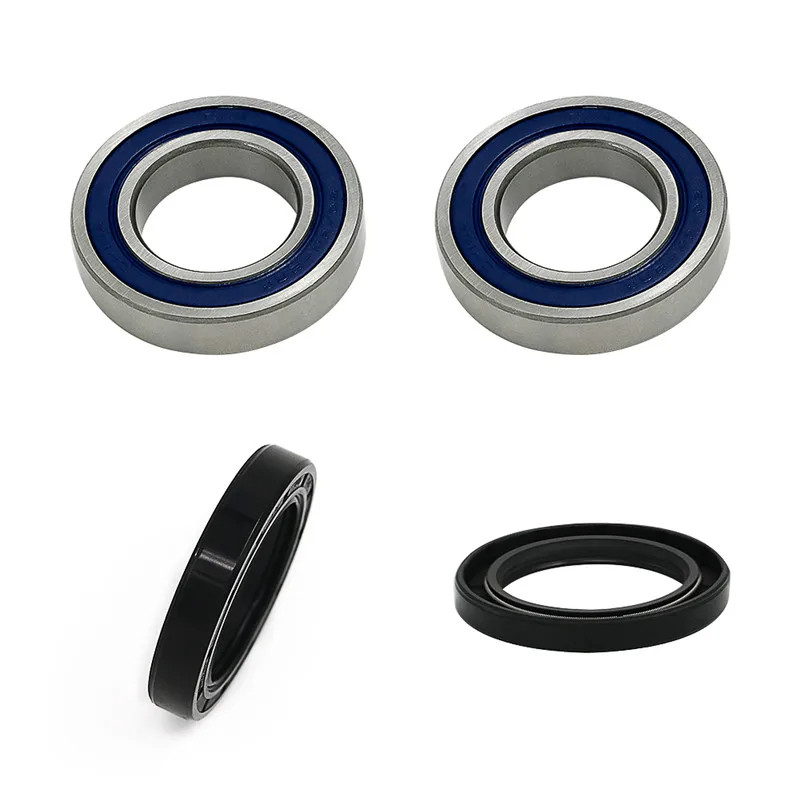 BOTH REAR AXLE 4 WHEEL BEARING 4 SEAL KIT FOR SUZUKI ATV KING QUAD 300 4X4 QUADRUNNER 250 2X4 4X4