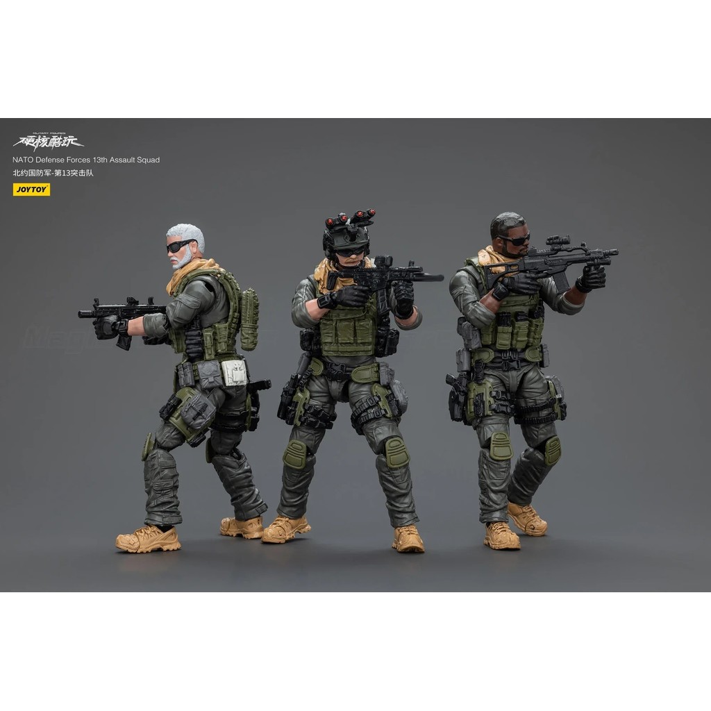 JOYTOY Army Builder Promotion Pack 836 Army Delta Assault Squad Shadow Jaeger squad NATO Defense