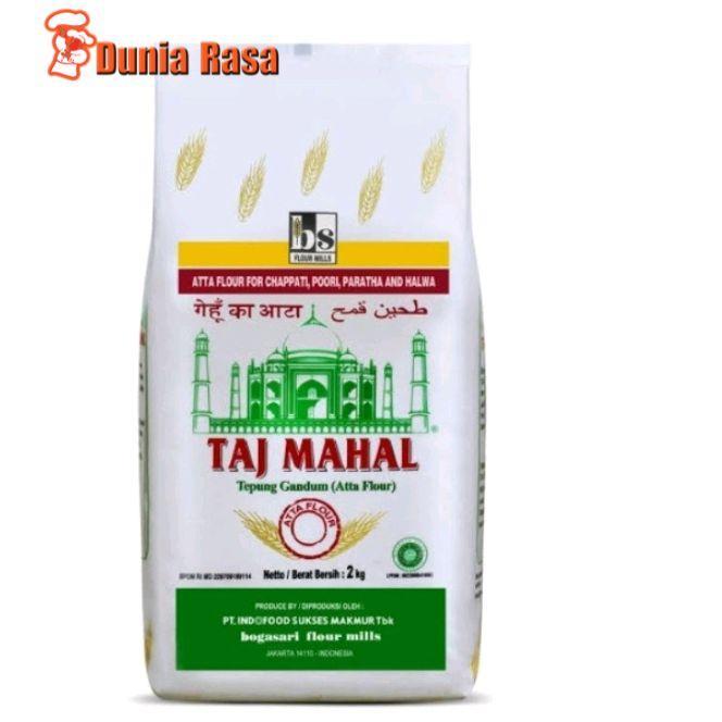 Jual Murah Tepung Gandum Taj Mahal Bogasari 2Kg Terlaris