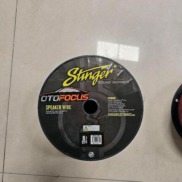 SALE kabel speaker STINGER pro series 12 awg OFC wire pure copper hiend hires original READY