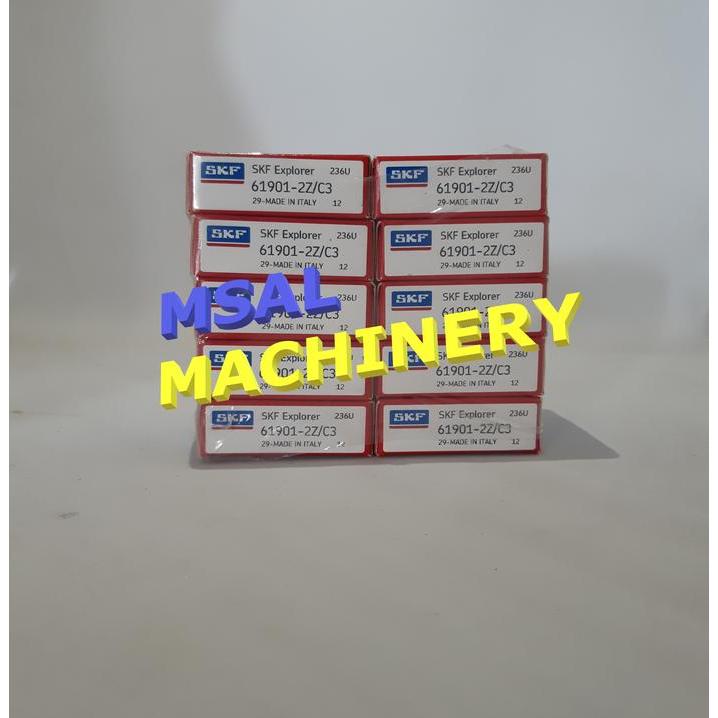 Bearing 61901 Zz / 6901 Zz / 6901 2Z Skf C3