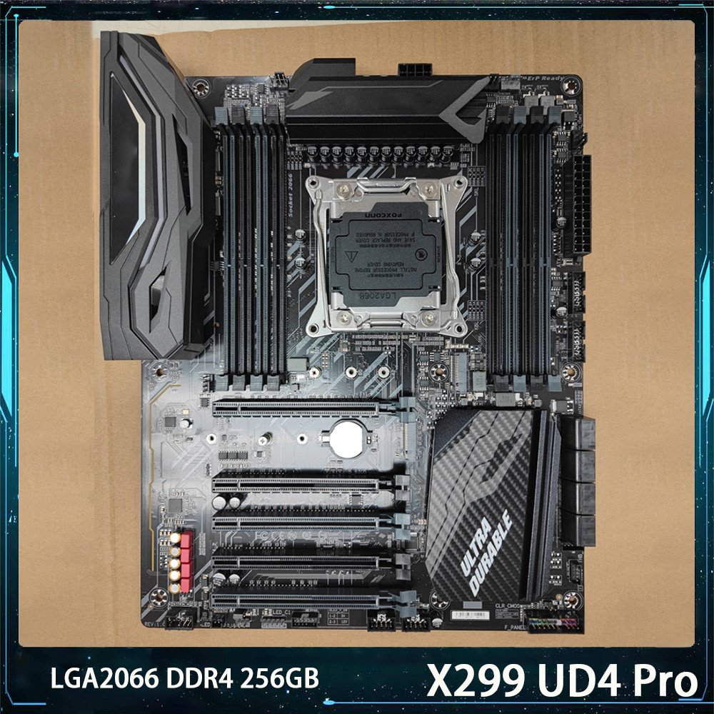 GA X299 UD4 Pro X299 Motherboard For Gigabyte LGA2066 DDR4 256GB PCIE 3.0 ATX