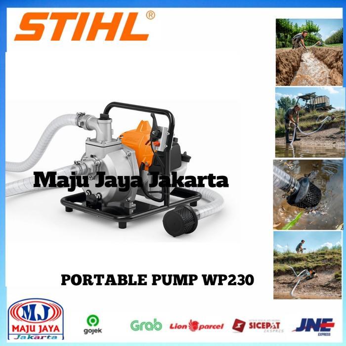 Mesin Pompa Air Irigasi Sawah Alcon STIHL WP 230 Water Pump Portabel