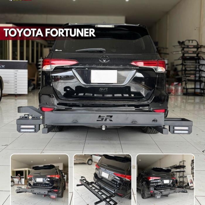 Bumper Towing Anhang Motor dan Sepeda Semua Mobil - Fortuner Lama dan Baru