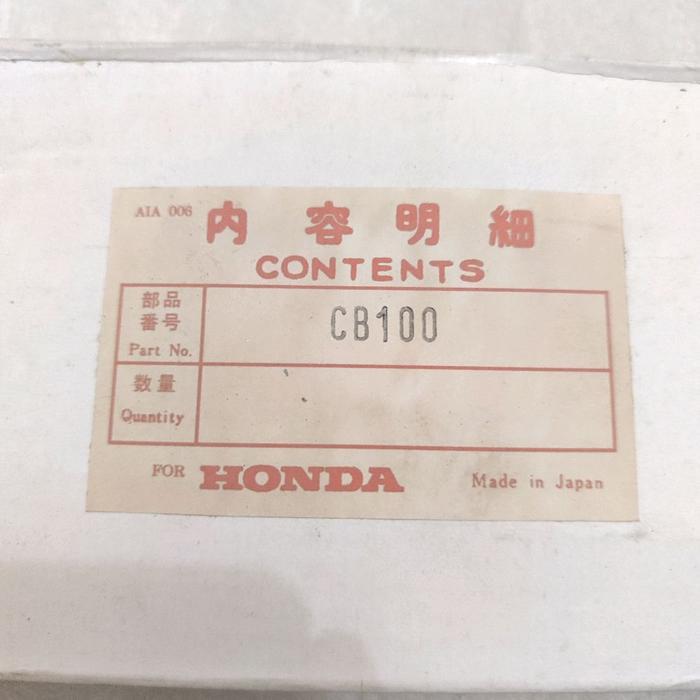 Bottom Tabung Shock Shok Sok Skok Depan Honda S90 S90Z S110 Benly Cb100 Cb125 Cg110 Cg125 Nos Japan