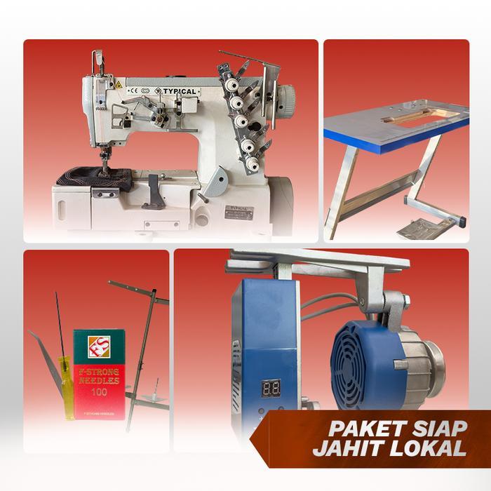 MESIN JAHIT OVERDECK TYPICAL | MESIN OVERDECK GK31500 - Paket Lokal