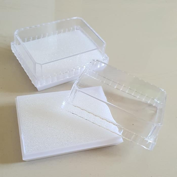 Best Seller (Isi 12) Kotak / Box / Tempat Plastik 7Cm Aksesoris Bros Rosario Packing Aman