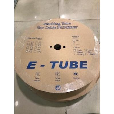 READY Marker Tube / Marking Tube E-TUBE 2.5 untuk kabel 0.75mm 200mtr/roll