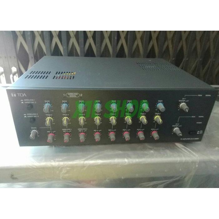 MIXER AMPLIFIER AMPLI AMPLY TOA ZA-2128MW ZA2128MW ZA2128 (2X120w)