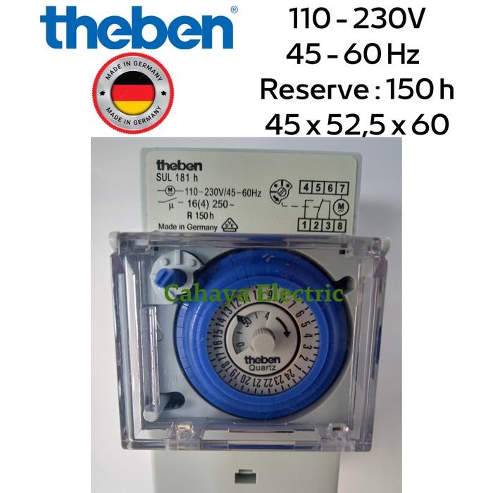 TIMER THEBEN SUL 181H / THEBEN TIMER SUL181H / THEBEN SUL-181H GERMANY