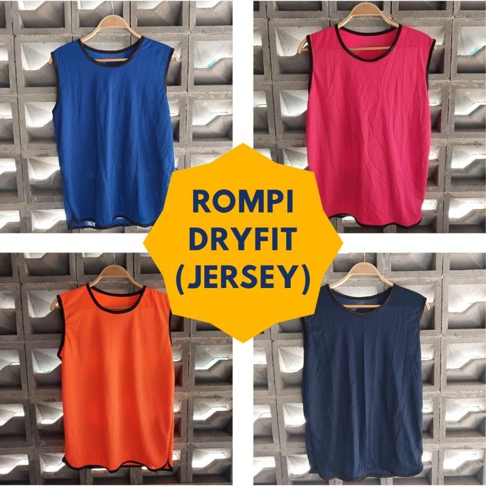 Tiento Wares - Rompi Bola Custom Bahan Dryfit / Rompi Dryfit Custom