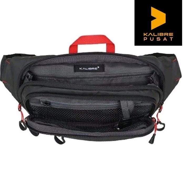 New Tas Pinggang Kalibre Astray 2L Original Waist Bag Kalibre Astray Black Navy Original Tas