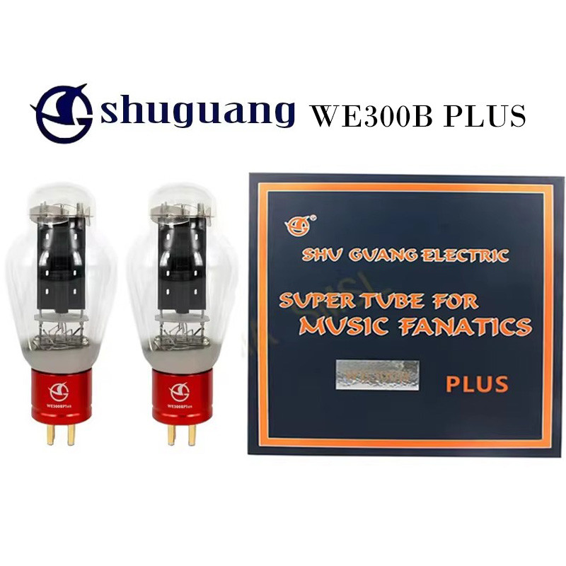JUAL Shuguang WE300B 300B PLUS Vacuum Tube Replace WE300B 300BN 300BT 4300B 7300B 300B HIFI Audio Va
