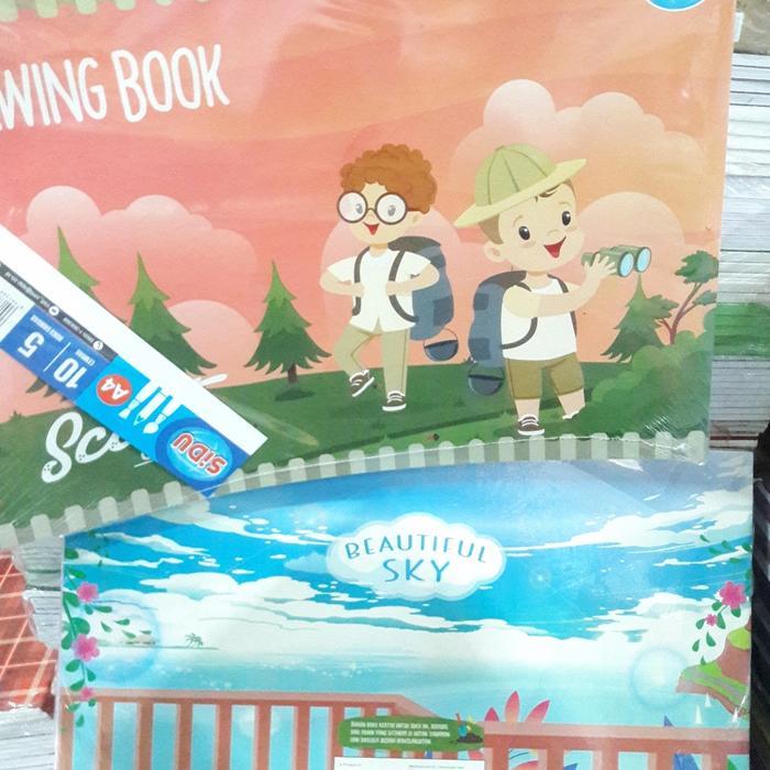 uc26- Buku Gambar Sidu A4 / Buku Gambar A4 Sidu