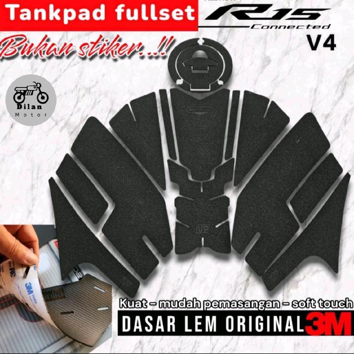Tankpad R15 V4 Carbon Pattern Stiker R15 V4
