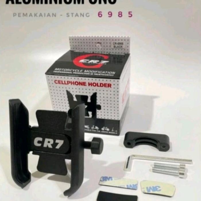 Terlaris Holder cr7 Hp spion Besi Penahan Ponsel Phone Holder cr7 HP Motor SALE