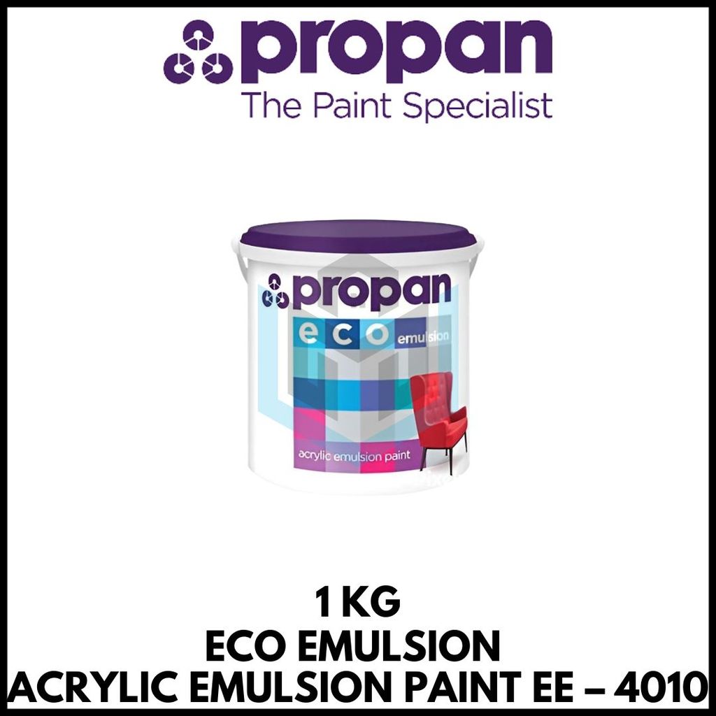 Cat Dinding Dalam / Cat Tembok Interior Propan Eco Emulsion 1Kg / PROPAN