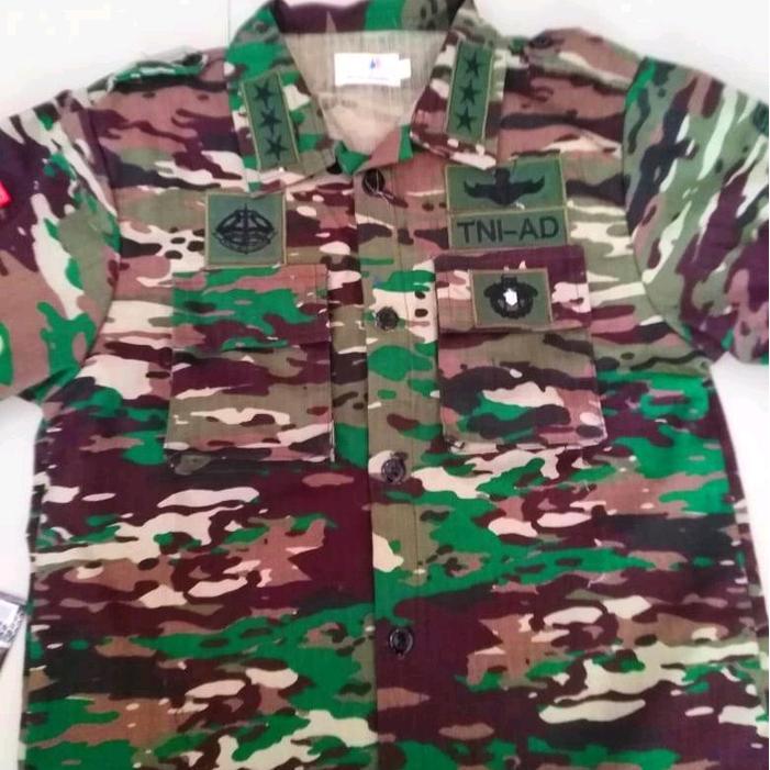 Kostum Karnaval Loreng Tni Ad, Baju Profesi Anak Loreng Tni Ad Nkri Original