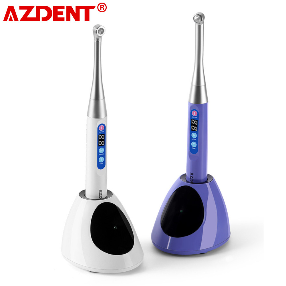 AZDENT Dental Cordless Led Curing Light 1 Second Cure Lamp Device