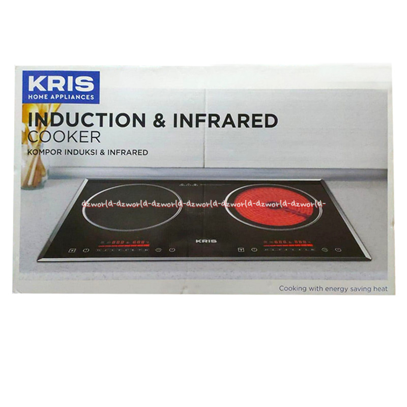 Kris Kompor Induksi Listrik 2 Tungku YI-dt13t Kompor Keramik Kompor Listrik Electric Stove Krischef 