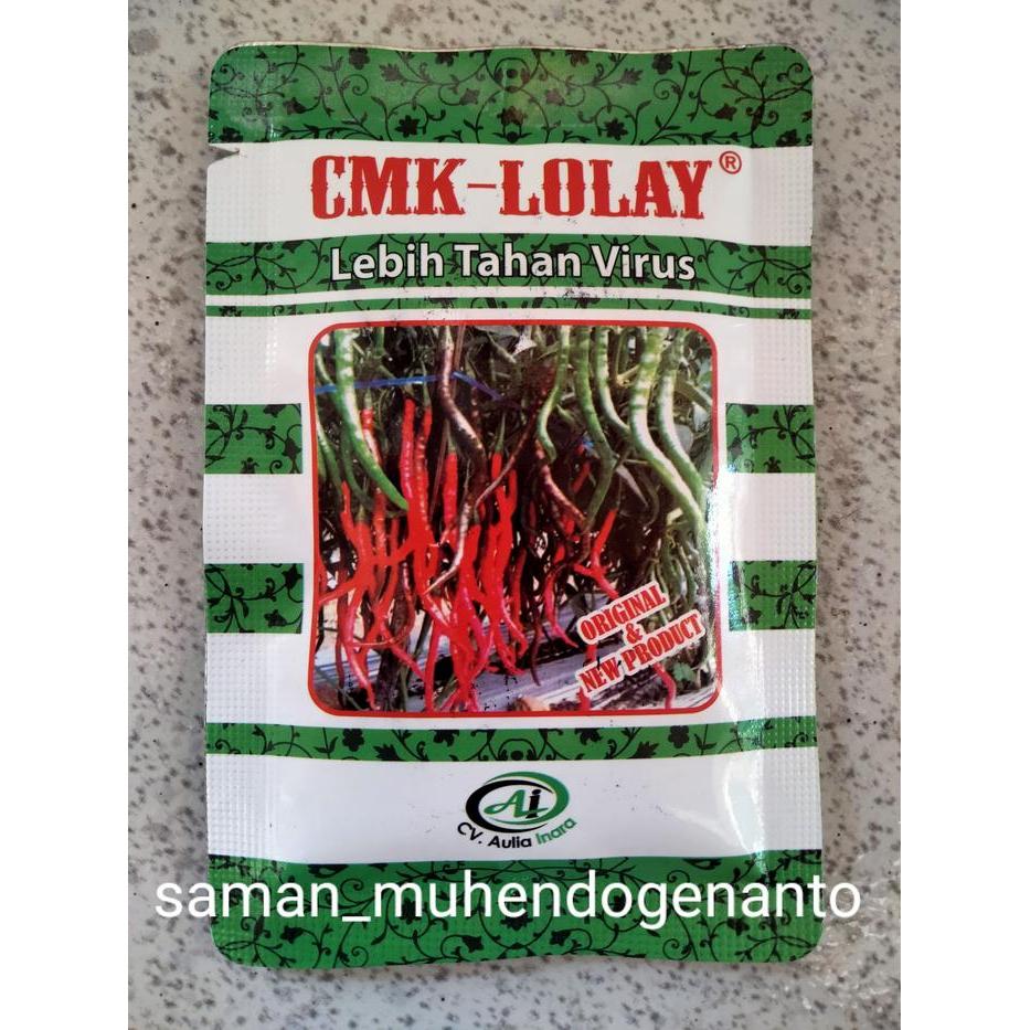 Tanamsegar- Benih Cabe Merah Keriting Lolay 10 Gram - Cmk Lolay - Bibit Cabai Kriting Lolay Lolai