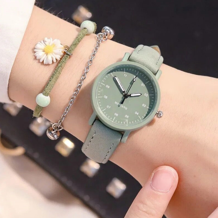 MSTIANQ COD Jam Tangan Wanita Simple Digital Retro Wanita import