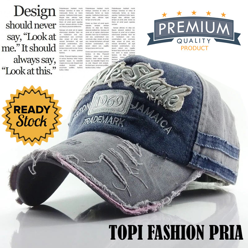 Topi Baseball Pria Dewasa Snapback Rock Shank Distro Laki Laki Golf Caps Casual Gaul Import Luar Neg