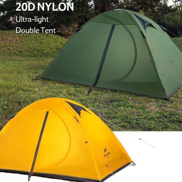 Tenda Professional 2 20D Naturehike Nh15Z006-P 2P Orang Camping